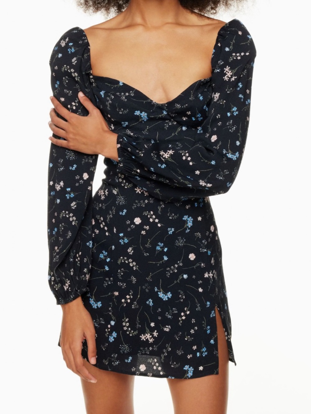 Aritzia Wilfred Novella Mini Long-Sleeve Dress - NWT